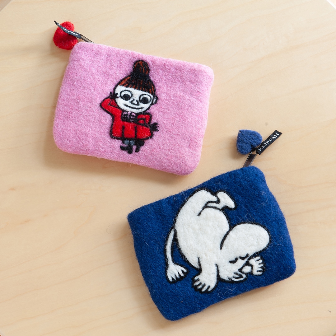 ムーミン フェルトポーチ(クリッパン/KLIPPAN)