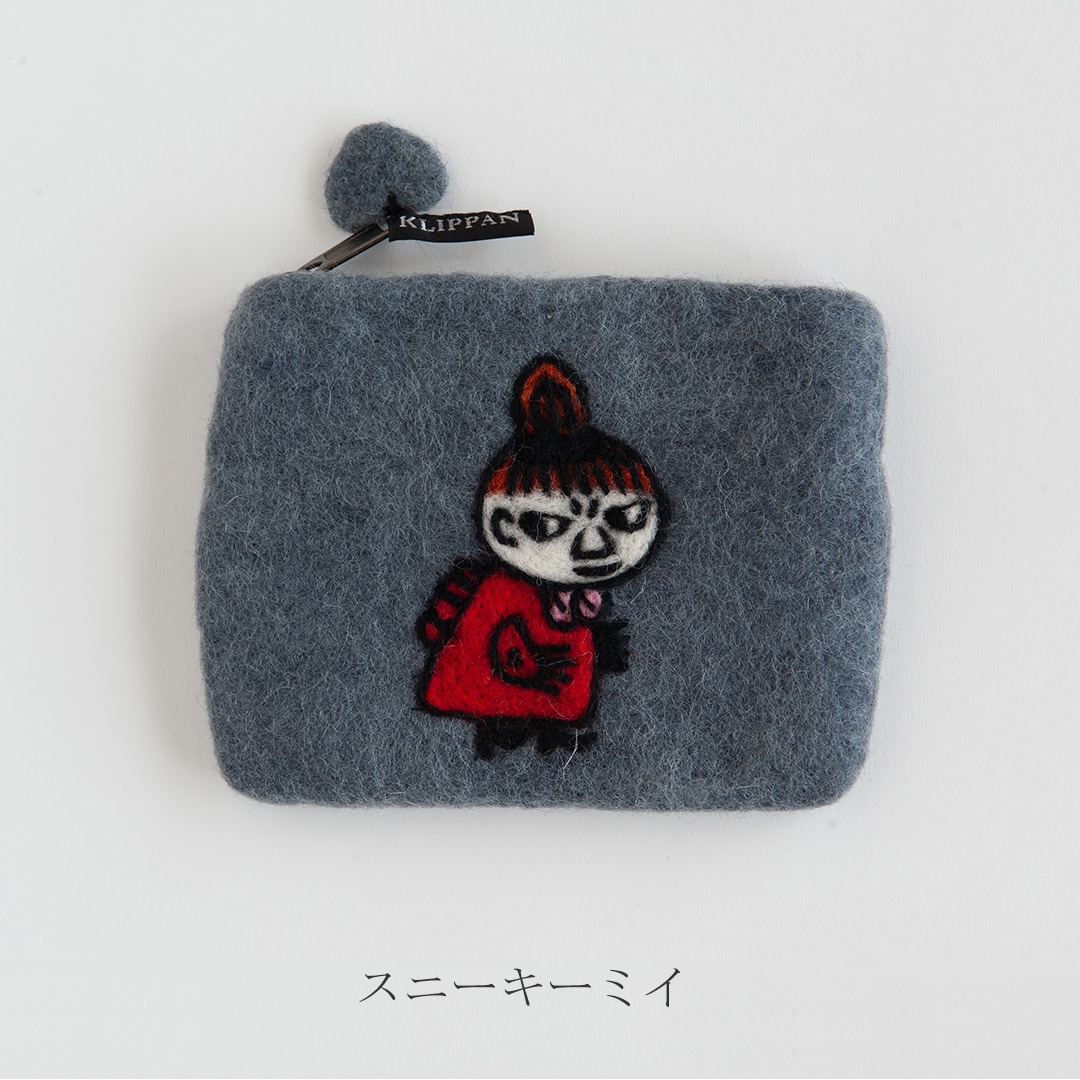ムーミン フェルトポーチ(クリッパン/KLIPPAN)