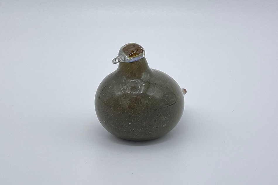 【ヴィンテージ】06 Hippiäinen/Golden-Crested Kinglet カーキ×ゴールド