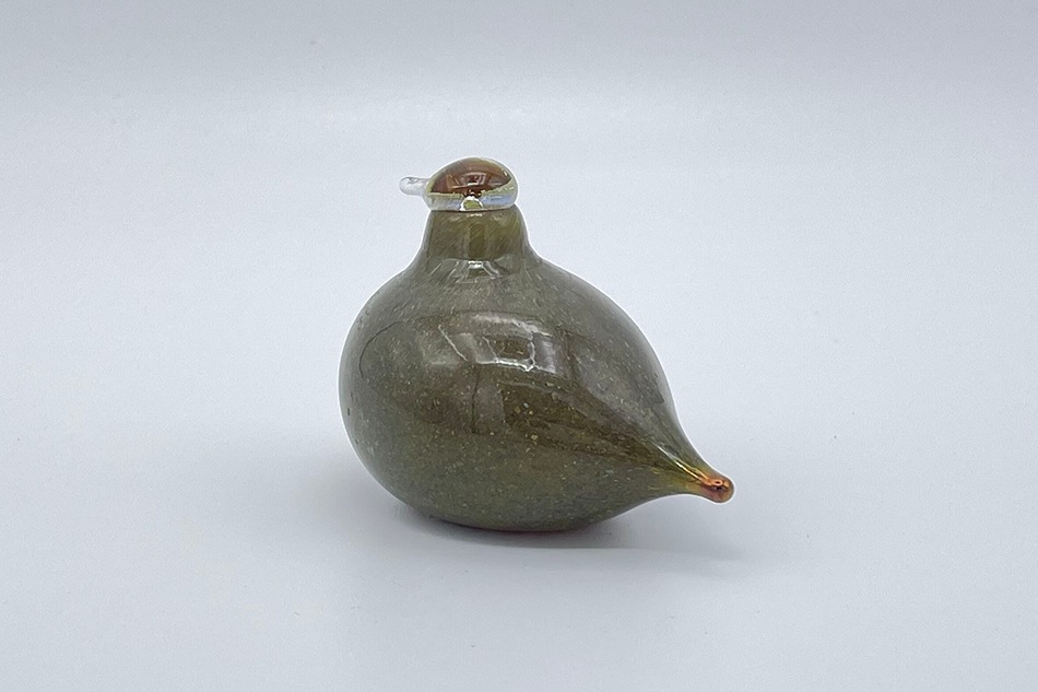 【ヴィンテージ】06 Hippiäinen/Golden-Crested Kinglet カーキ×ゴールド