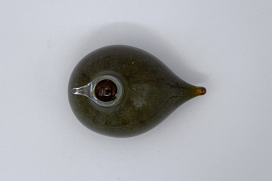 【ヴィンテージ】06 Hippiäinen/Golden-Crested Kinglet カーキ×ゴールド