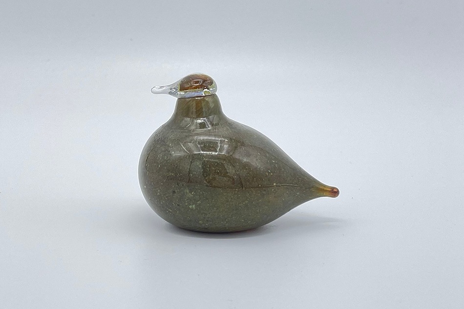 【ヴィンテージ】06 Hippiäinen/Golden-Crested Kinglet カーキ×ゴールド