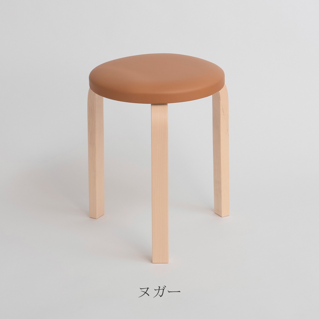 スツール 60 レザー（アルテック／Artek）