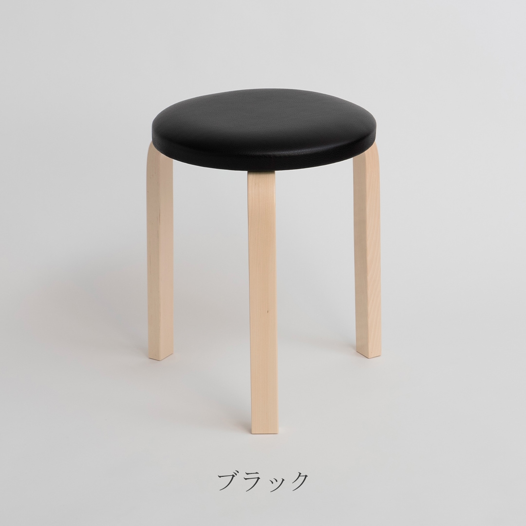 スツール 60 レザー（アルテック／Artek） フリーデザイン ｜ 北欧