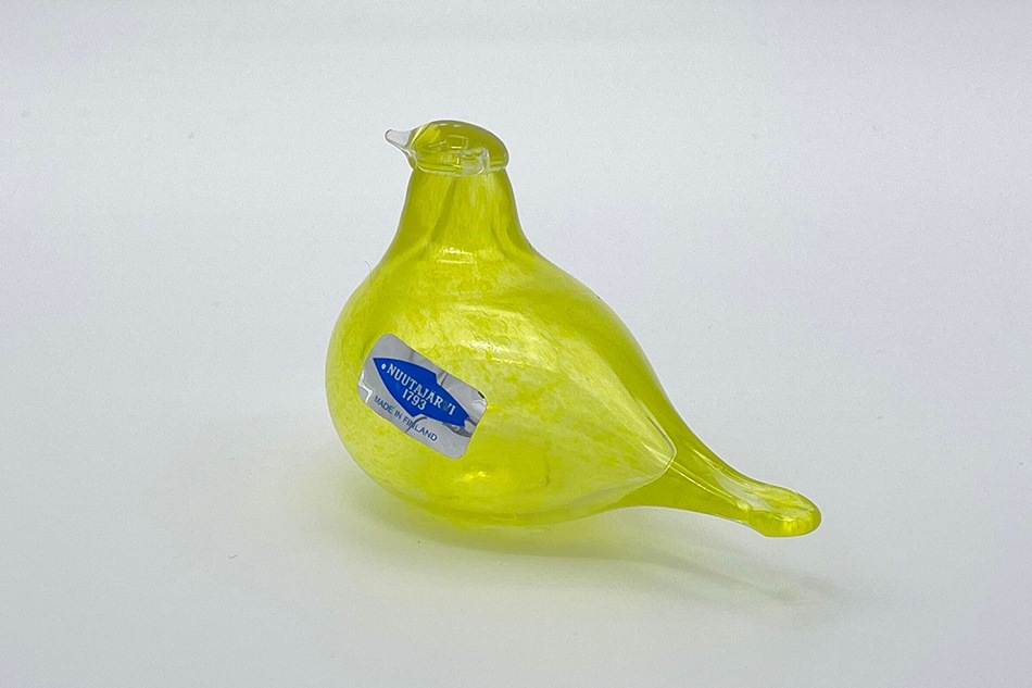 【ヴィンテージ】16 Hippiäinen／Golden-Crested Kinglet イエロー