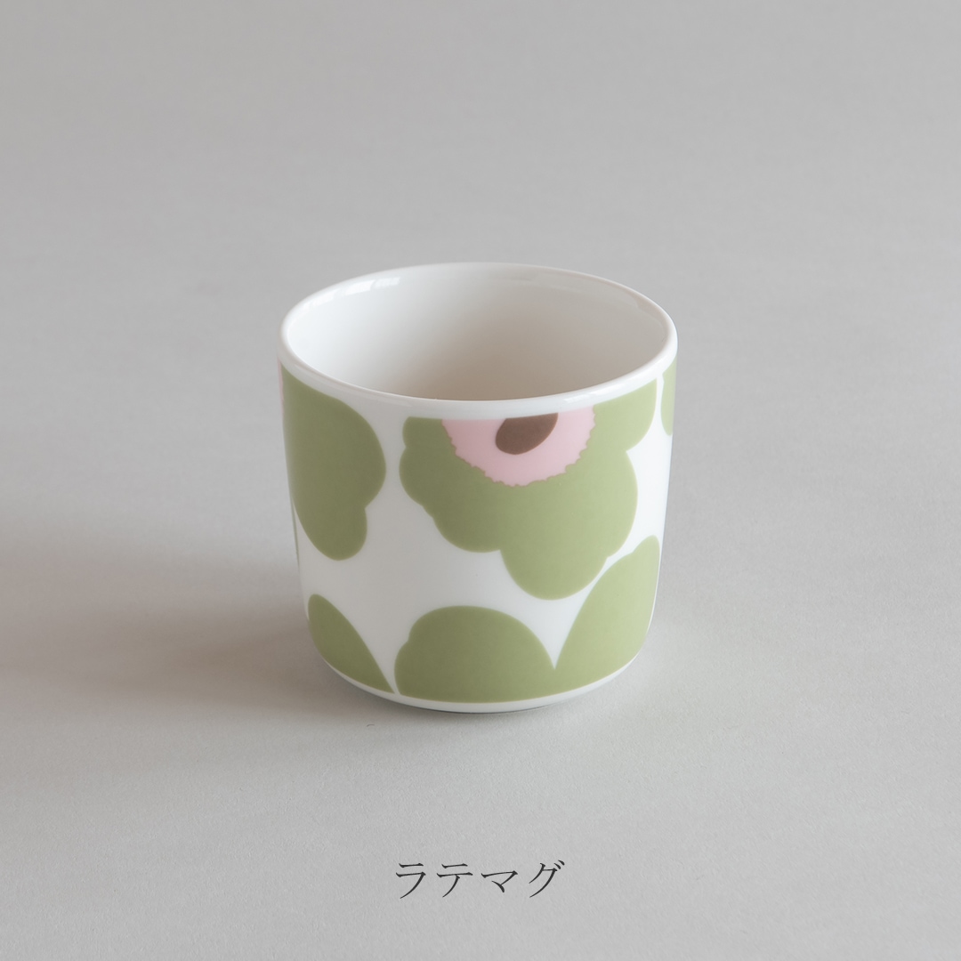 【日本限定】ウニッコ ライトグリーン×ライトピンク（マリメッコ／marimekko）