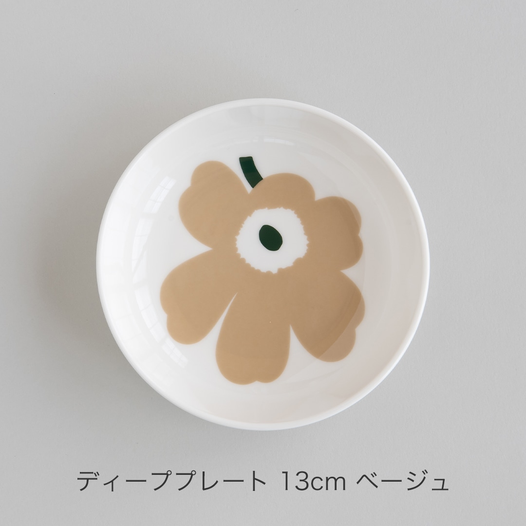 ウニッコ ベージュ・レッド（マリメッコ／marimekko） フリーデザイン
