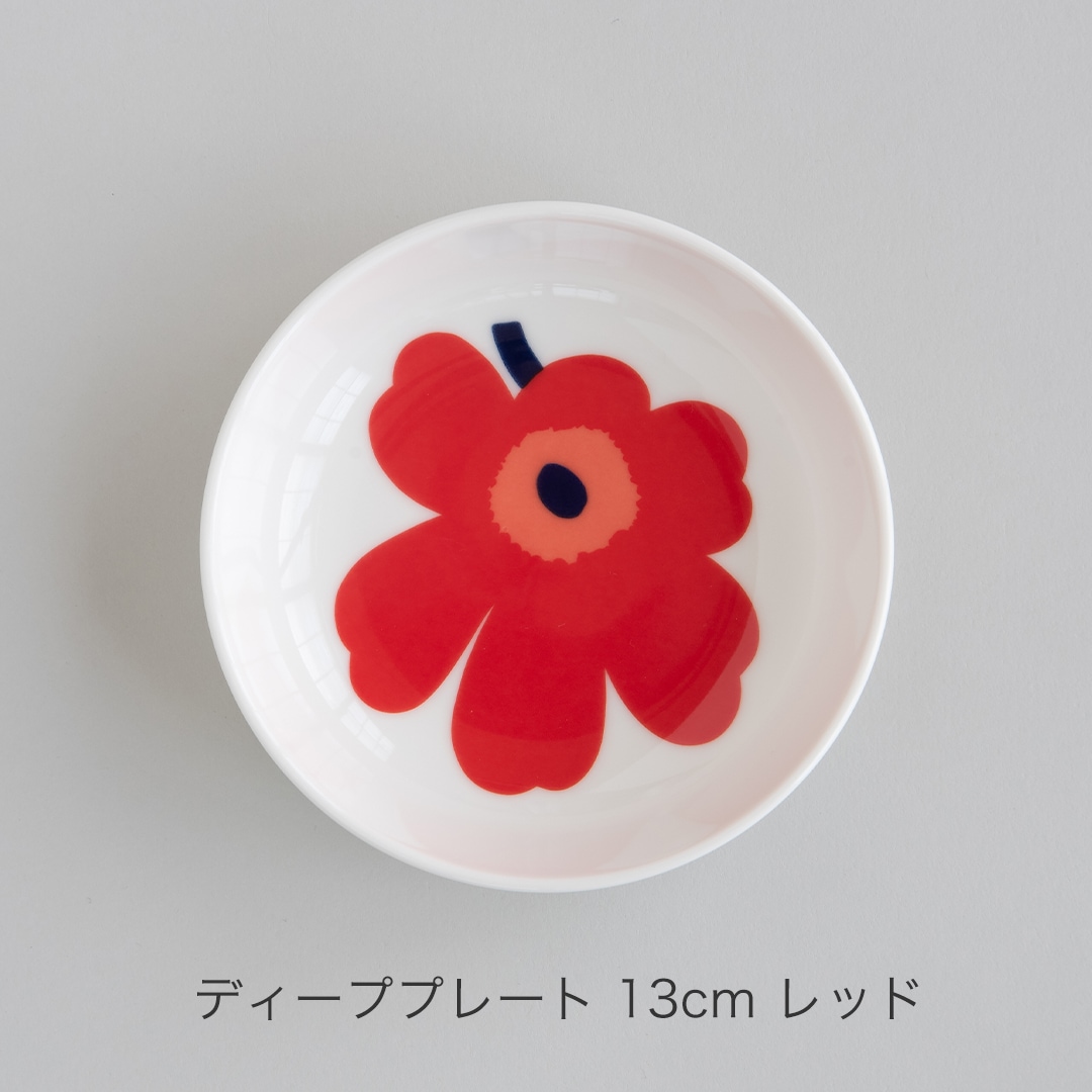 ウニッコ ベージュ・レッド（マリメッコ／marimekko） フリーデザイン