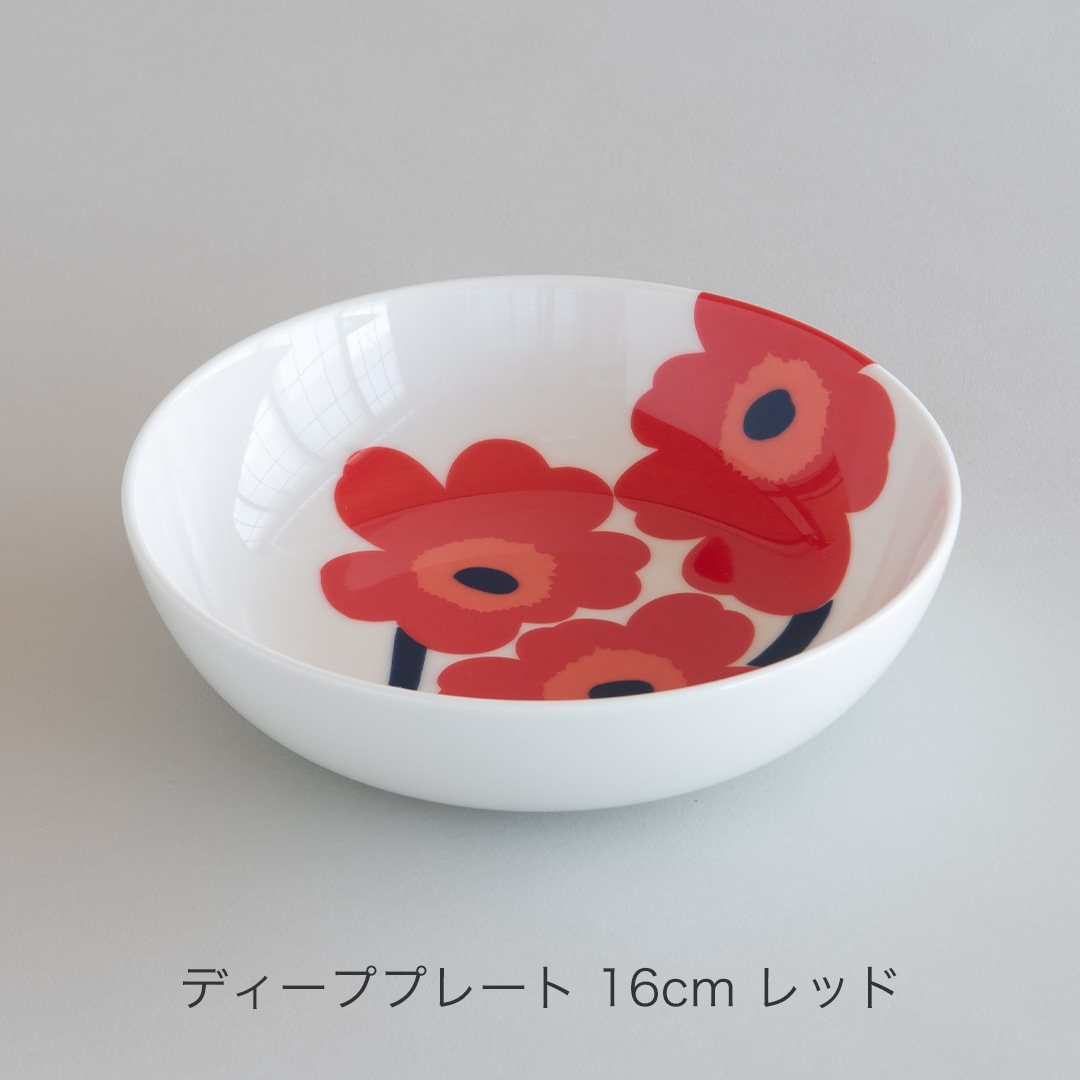 ウニッコ ベージュ・レッド（マリメッコ／marimekko） フリーデザイン