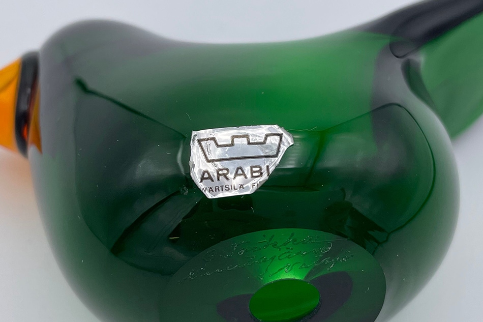 【ヴィンテージ】21 Sieppo／Flycatcher グリーン×オレンジ