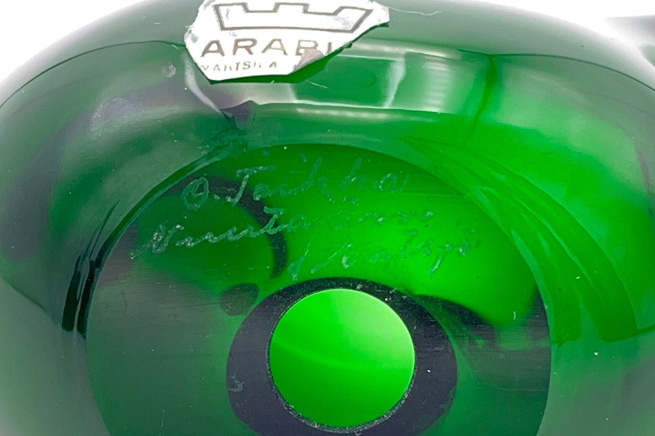 【ヴィンテージ】21 Sieppo／Flycatcher グリーン×オレンジ