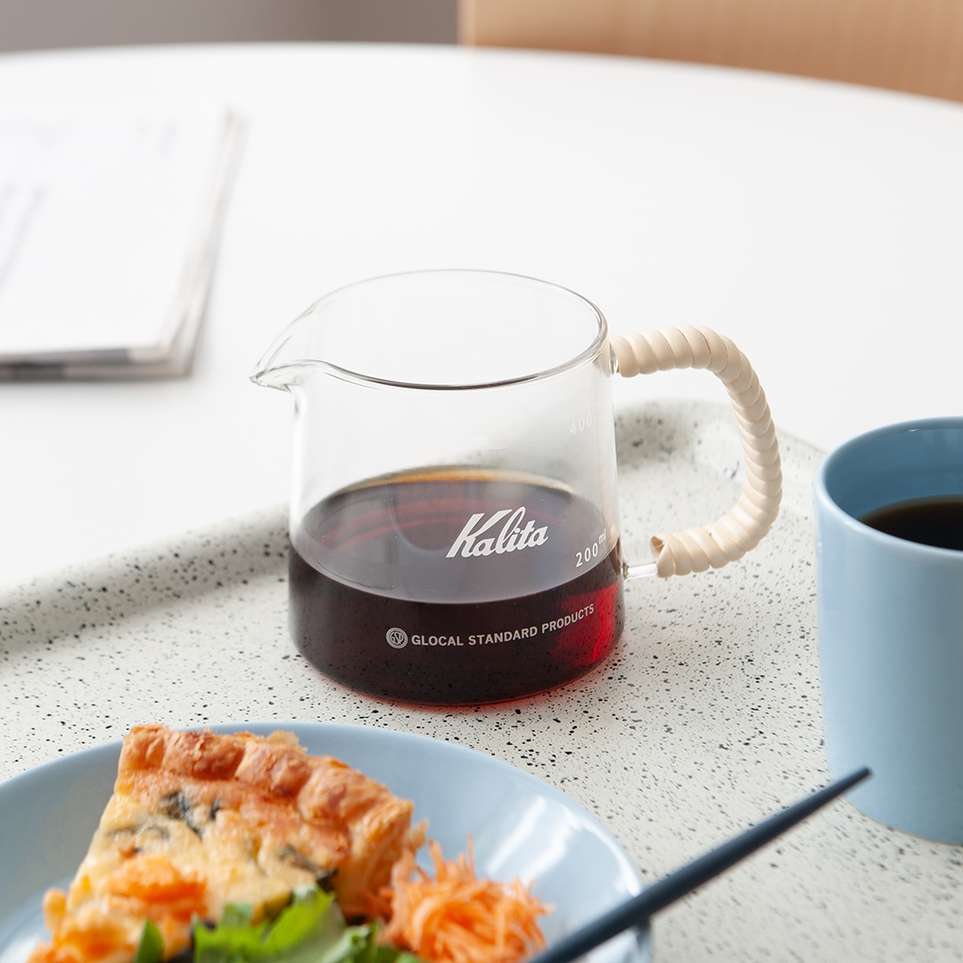 ラタンハンドル コーヒーサーバー(カリタ/Kalita)
