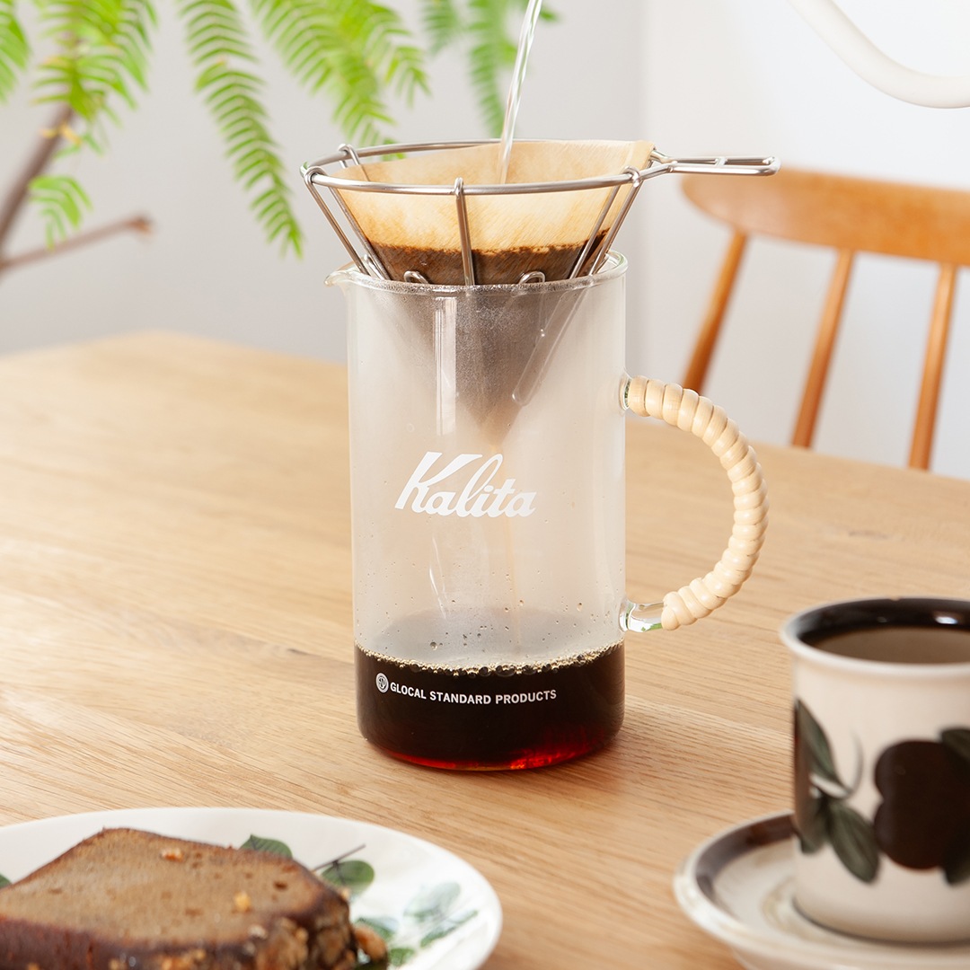 ラタンハンドル コーヒーサーバー(カリタ/Kalita)
