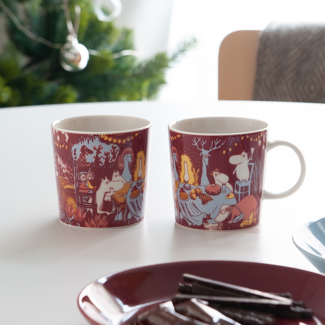 ムーミン フェスティブ モーメント/Festive Moments マグ(アラビア/ARABIA)