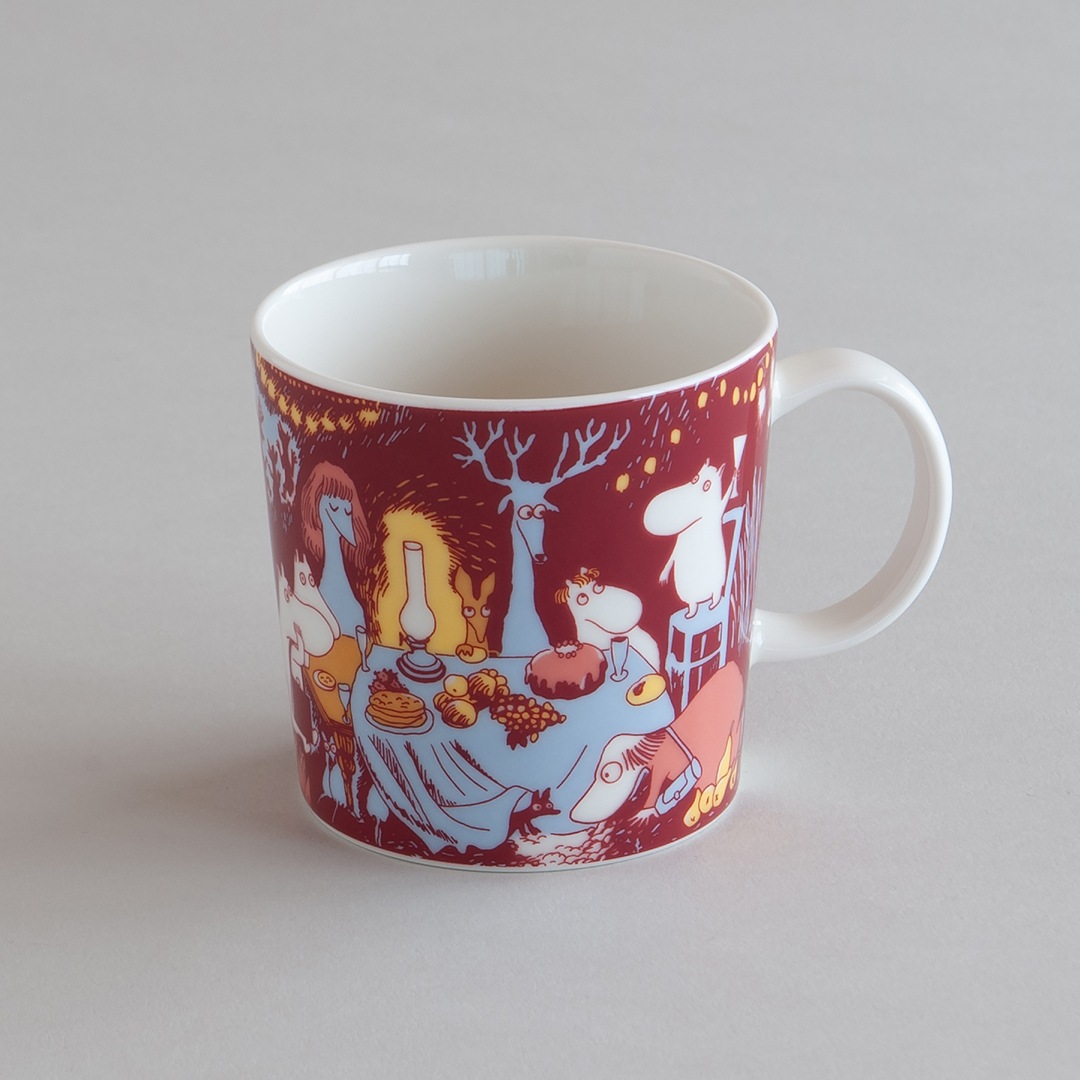 ムーミン フェスティブ モーメント/Festive Moments マグ(アラビア/ARABIA)