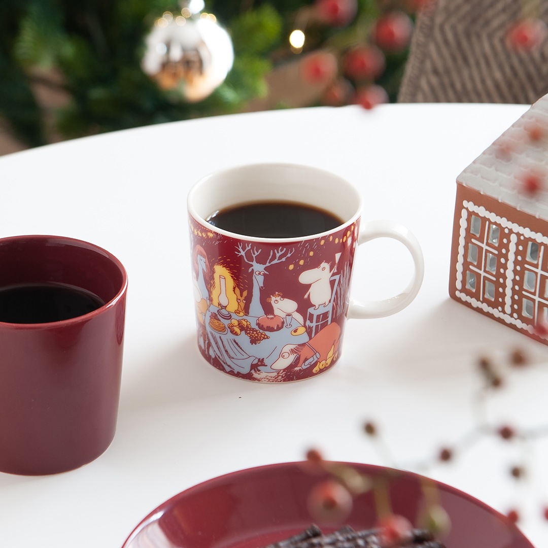 ムーミン フェスティブ モーメント/Festive Moments マグ(アラビア/ARABIA)