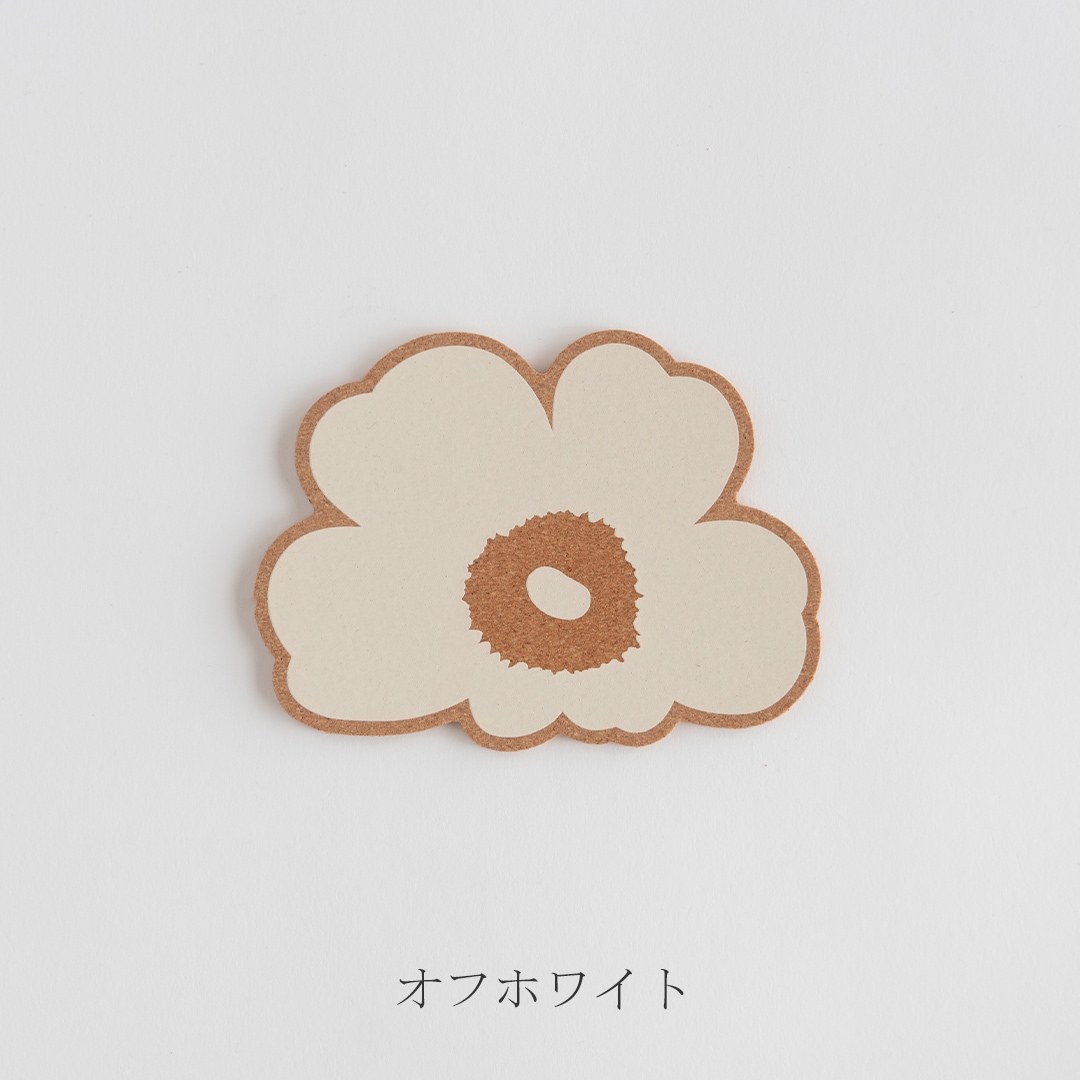 ウニッコ コルク コースター 12cm（マリメッコ／marimekko）
