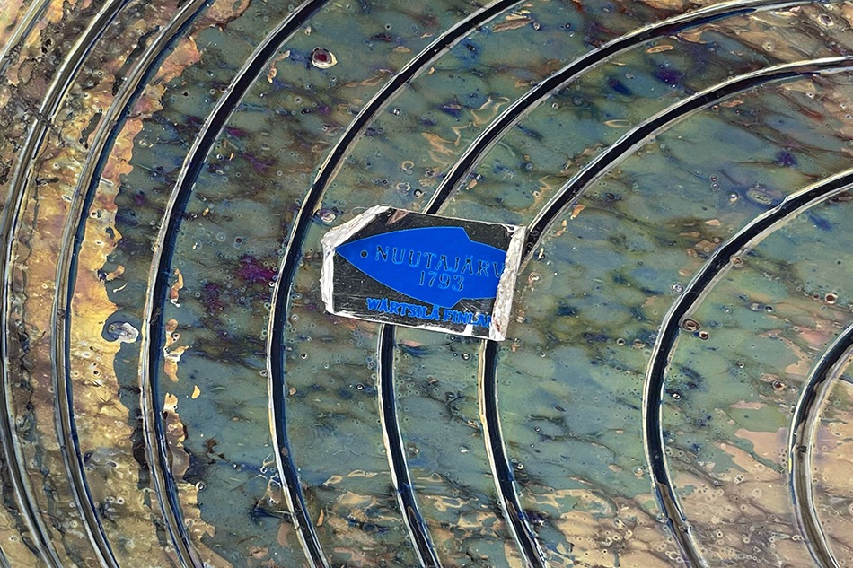 【ヴィンテージ】27 Fasaani／Pheasant ブルー×ブラウン