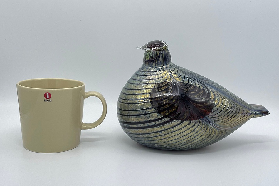 ヴィンテージ】27 Fasaani／Pheasant ブルー×ブラウン フリー