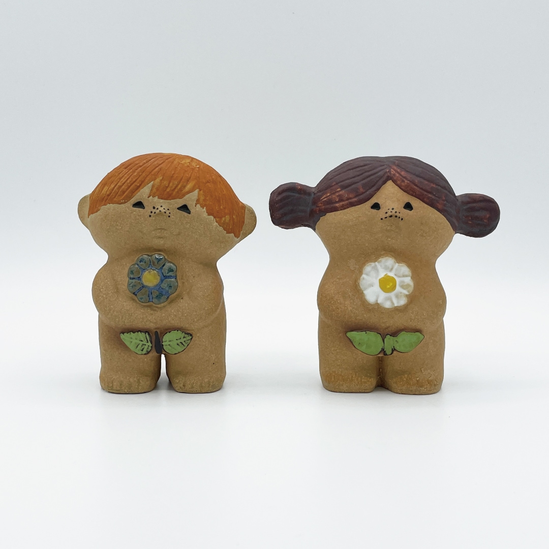 【ヴィンテージ】03 Adam & Eva アダムとイブ(SMALL)(リサ・ラーソン/Lisa Larson)