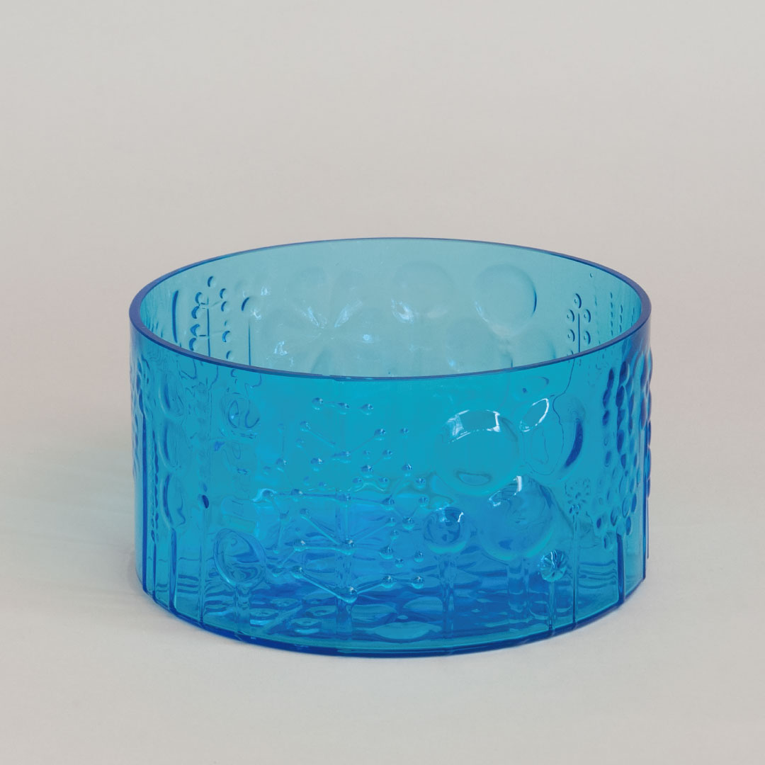 【ヴィンテージ】22 フローラ／Flora ボウル 19cm ライトブルー（オイバ・トイッカ／Oiva Toikka）