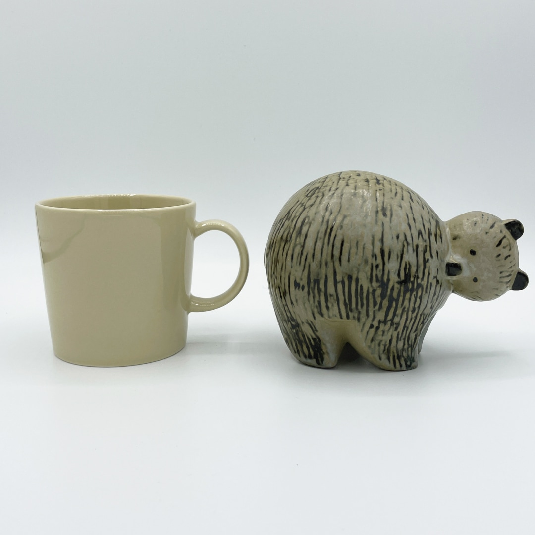 ヴィンテージ】04 Bjorn クマ（リサ・ラーソン／Lisa Larson） フリー