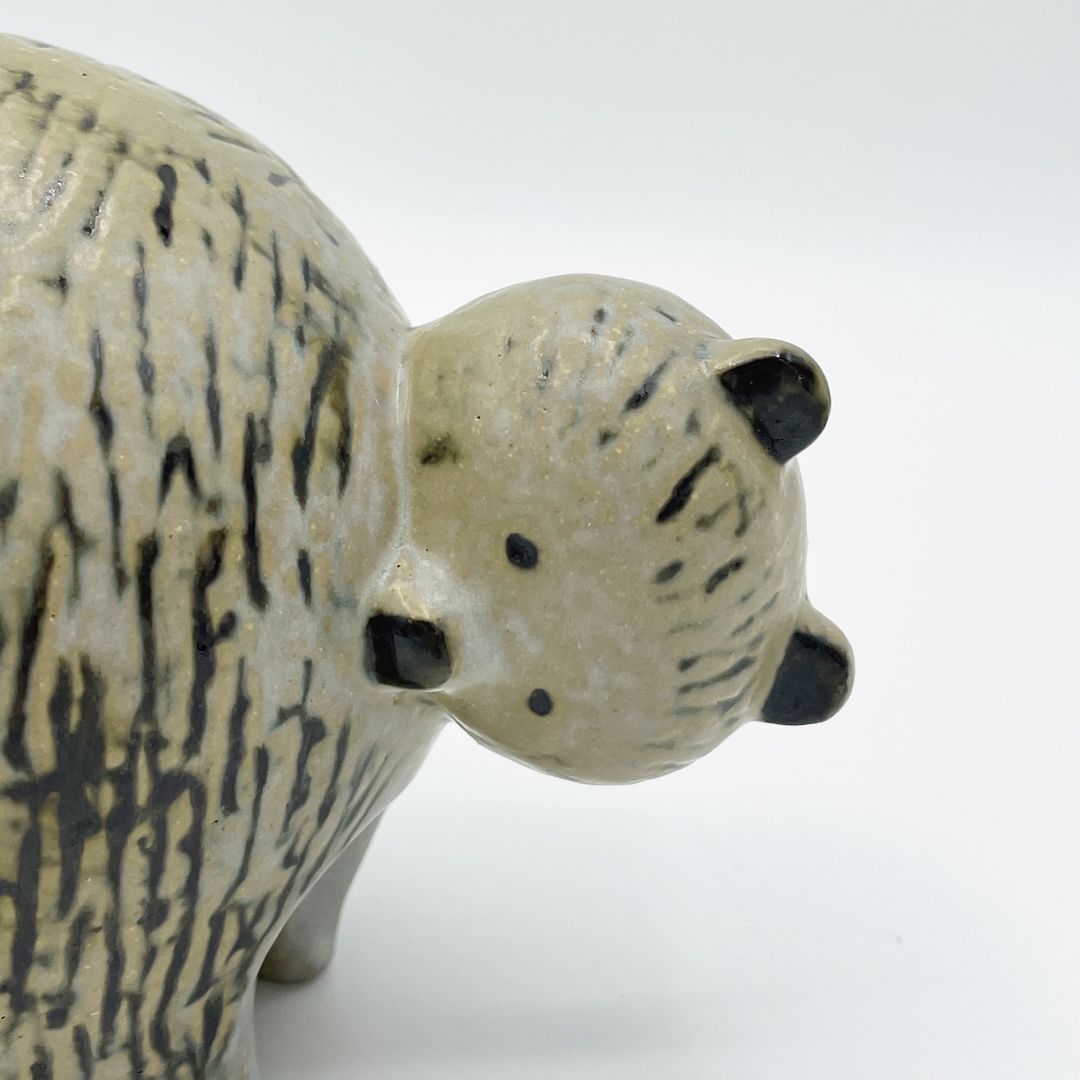 ヴィンテージ】04 Bjorn クマ（リサ・ラーソン／Lisa Larson） フリー