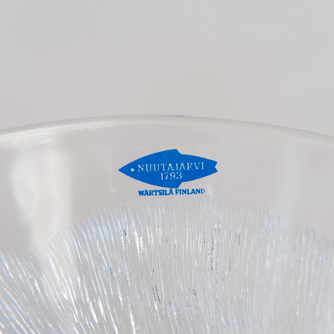 【ヴィンテージ】07 ピオニ／Pioni ボウル 12.5cm クリア（オイバ・トイッカ／Oiva Toikka）