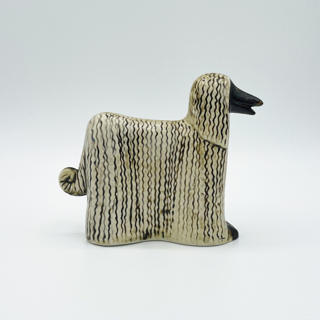 リサラーソン【希少】　　　　　　　アフガン(犬)スェーデン Lisa Larson / リサラーソン】Vovシリーズ アフガン犬《Åhlens》 | s