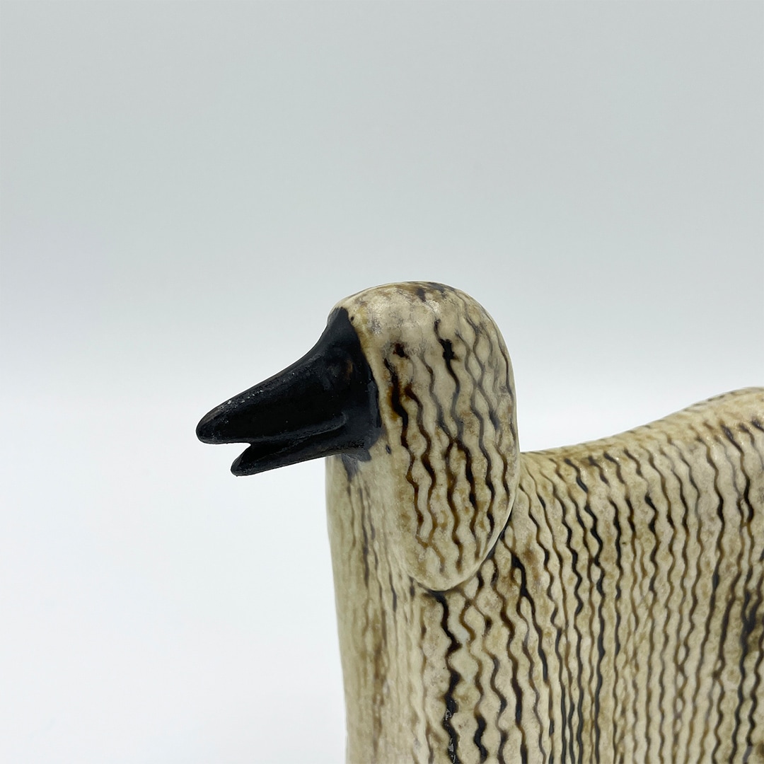 ヴィンテージ】08 アフガン（リサ・ラーソン／Lisa Larson） フリー