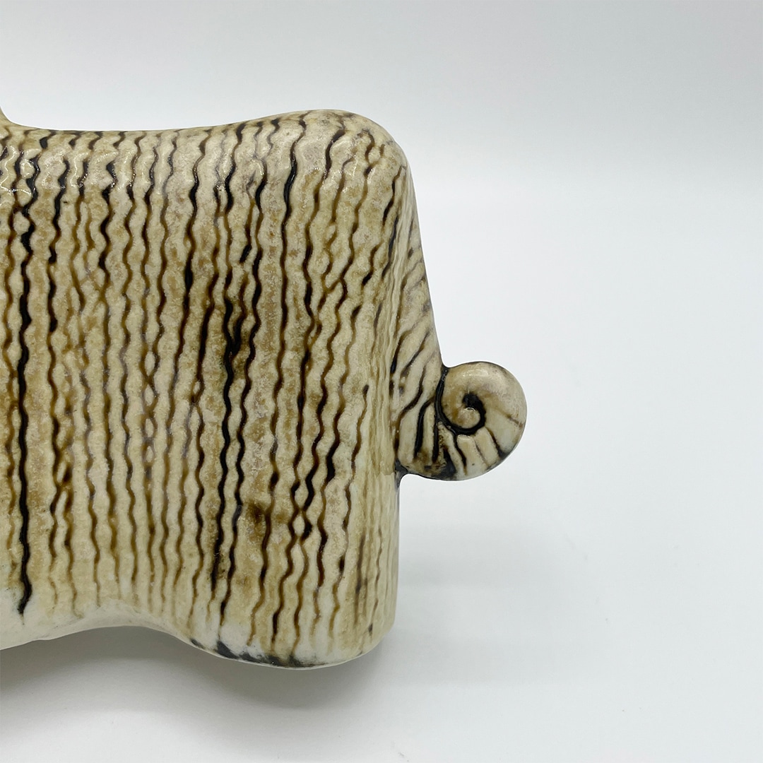 ヴィンテージ】08 アフガン（リサ・ラーソン／Lisa Larson） フリー