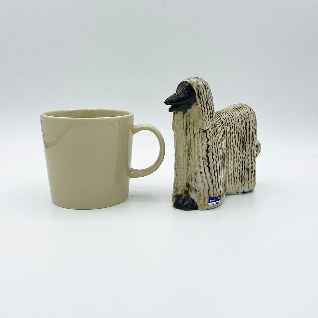 リサラーソン【希少】　　　　　　　アフガン(犬)スェーデン Lisa Larson / リサラーソン】Vovシリーズ アフガン犬《Åhlens》 | s