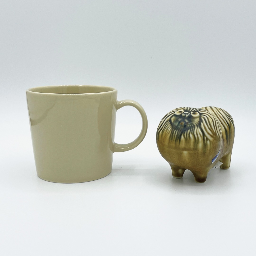 ヴィンテージ】09 ペキニーズ（リサ・ラーソン／Lisa Larson） フリー