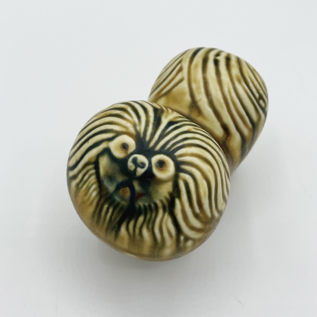 ヴィンテージ】09 ペキニーズ（リサ・ラーソン／Lisa Larson） フリー