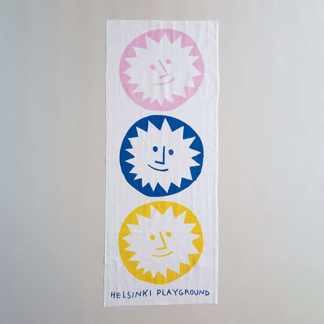 Helsinki Playground×free design 手ぬぐい