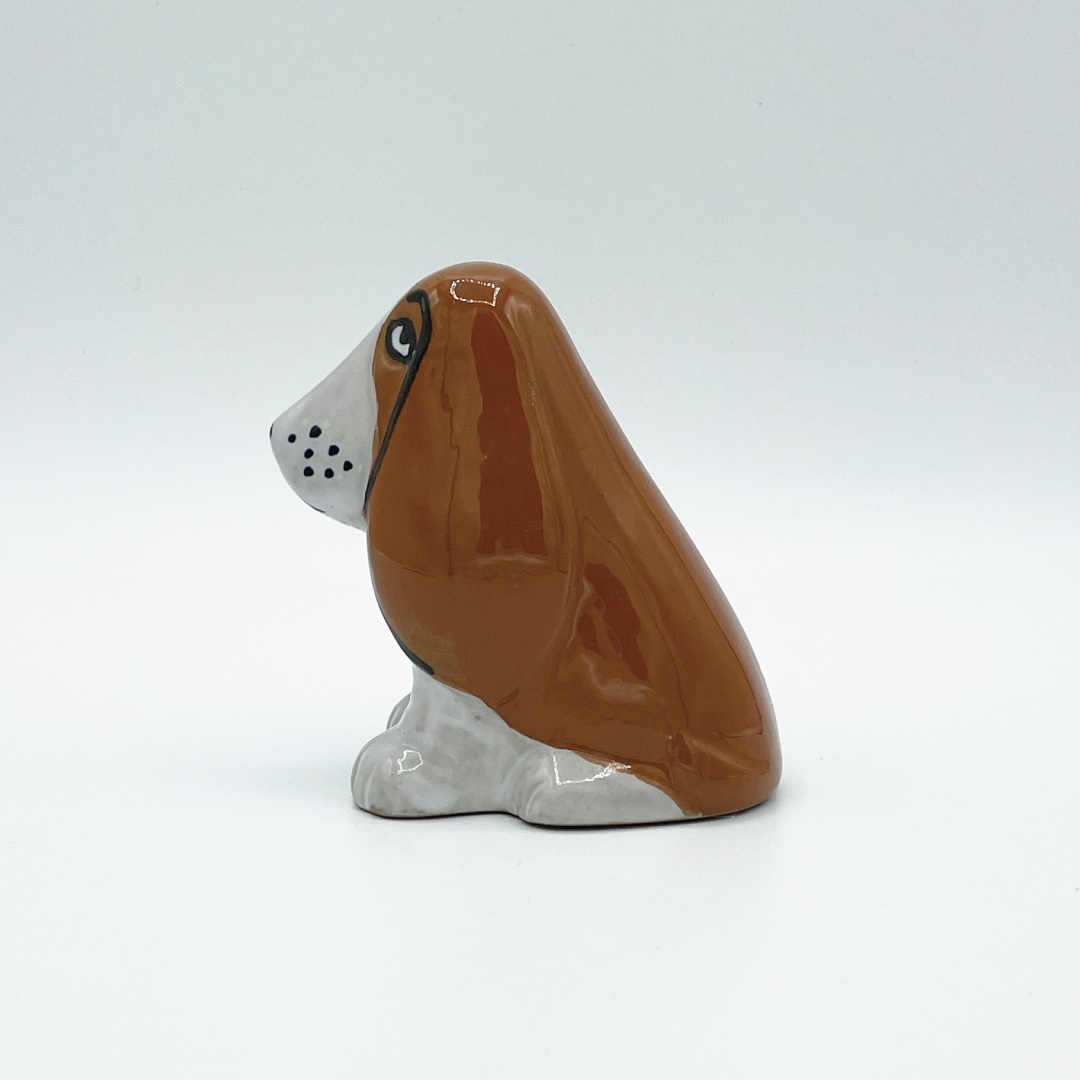 ヴィンテージ】11 バセットハウンド（リサ・ラーソン／Lisa Larson