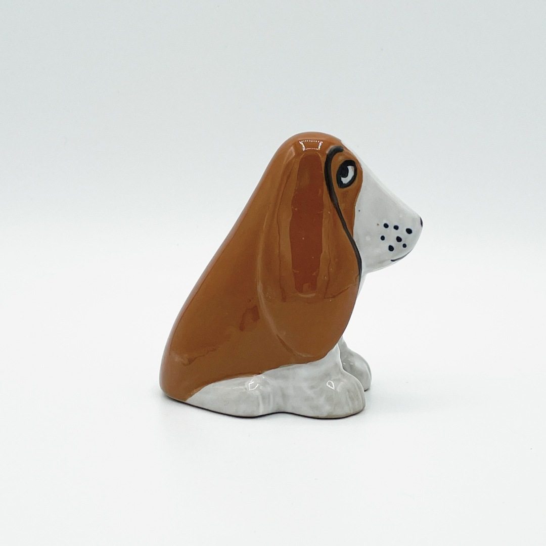 ヴィンテージ】11 バセットハウンド（リサ・ラーソン／Lisa Larson