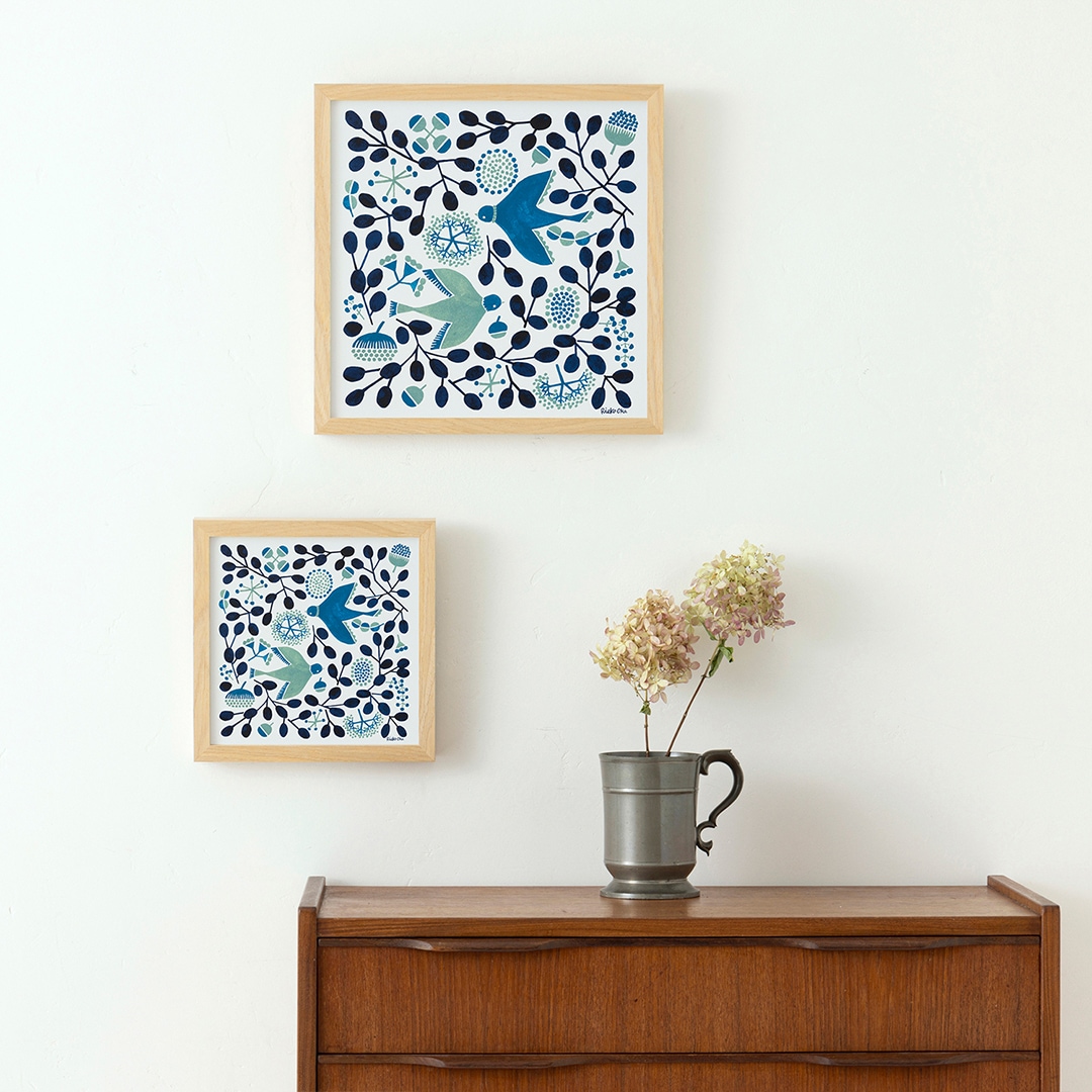 岡理恵子 アートポスター(ア グッド ビュー/a good view)