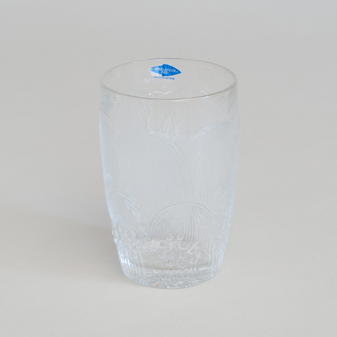 【ヴィンテージ】12 ピオニ／Pioni タンブラー 230ml クリア（オイバ・トイッカ／Oiva Toikka）