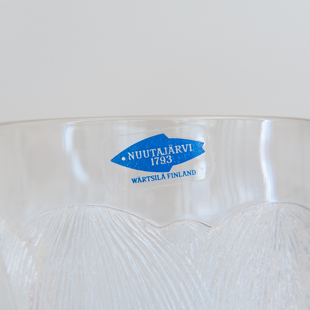 【ヴィンテージ】12 ピオニ／Pioni タンブラー 230ml クリア（オイバ・トイッカ／Oiva Toikka）