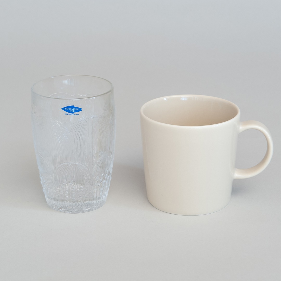 【ヴィンテージ】13 ピオニ/Pioni タンブラー 230ml クリア(オイバ・トイッカ/Oiva Toikka)