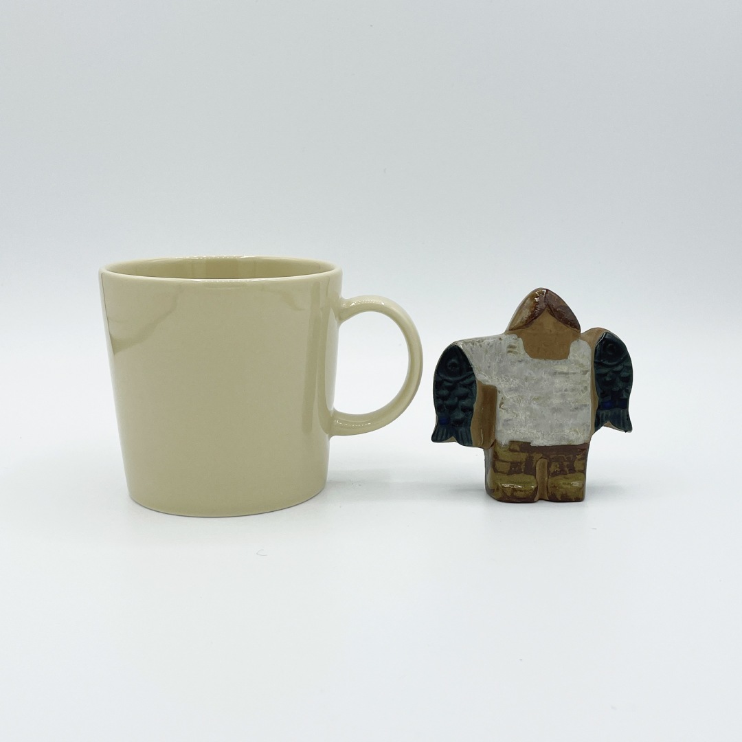 ヴィンテージ】15 漁師（リサ・ラーソン／Lisa Larson） フリー