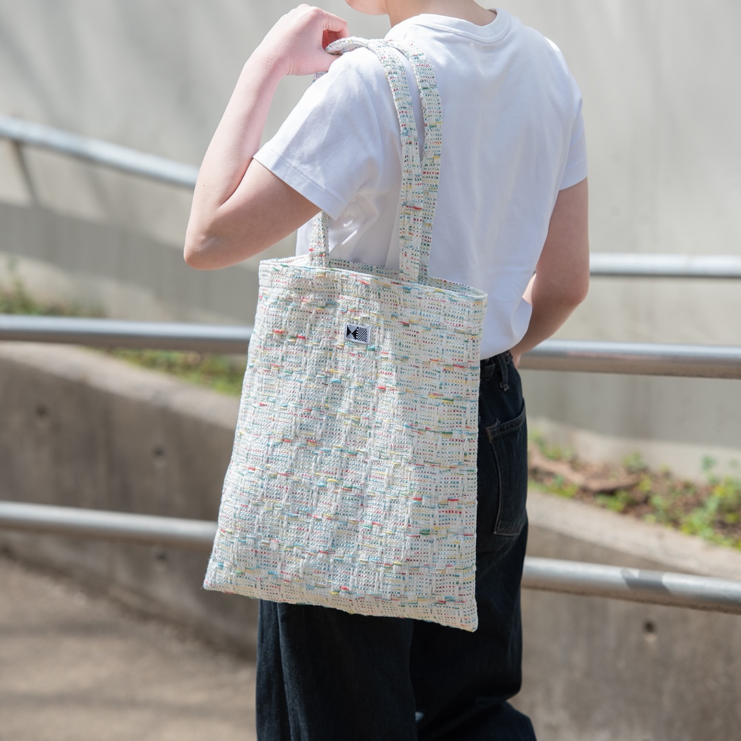 レコードバッグ／record bag（生地の可能性／kijinokanosei）