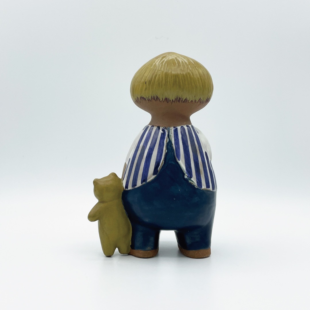 リサラーソン　マリン　Lisa Larson Malin Boy Lisa Larson, Gustavsberg Sweden, Malin Boy - SOLD — Vintage Modern