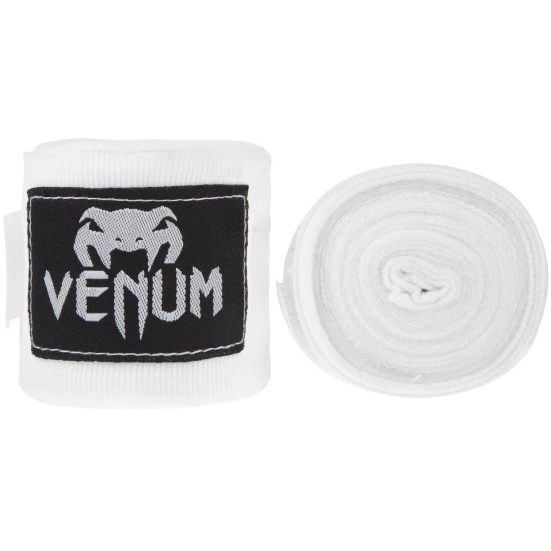 VENUM ヴェナム KONTACT ボクシングハンドラップ - 4M バンテージ ホワイト 白 ベナム EU-VENUM-0429-White