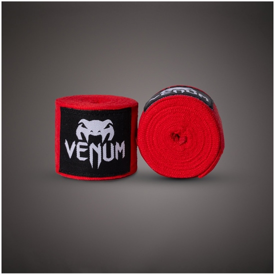 VENUM ヴェナム KONTACT ボクシングハンドラップ - 4M バンテージ レッド 赤 ベナム EU-VENUM-0429-Red