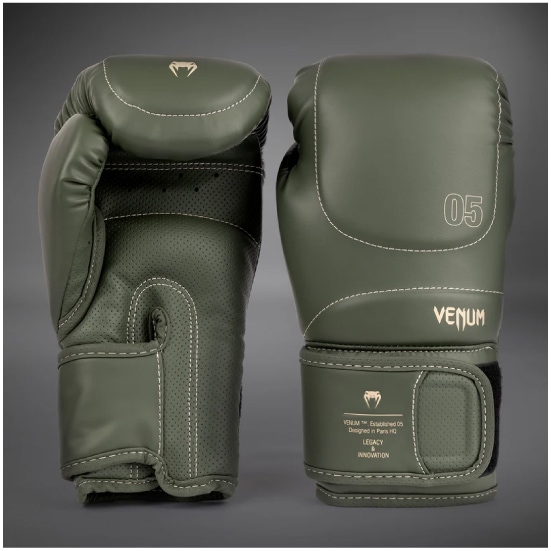 VENUM ヴェナム Impact Evo ボクシンググローブ - ミリタリーグリーン ベナム VENUM-05061-015