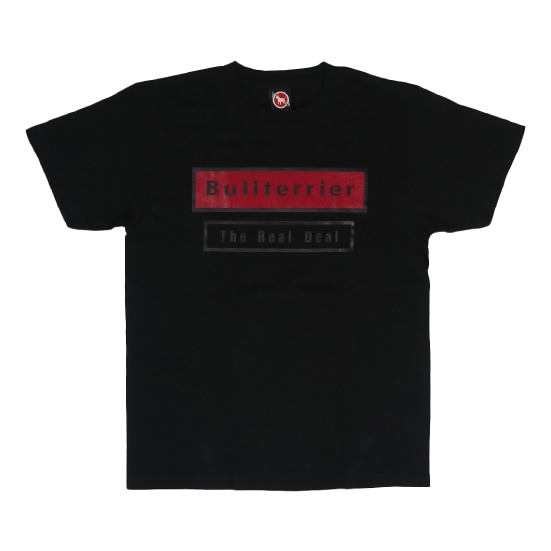 ブルテリア bj-5615 BULL TERRIER Tシャツ WBOX 黒/エンジ/黒
