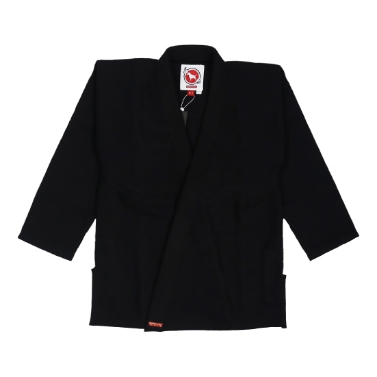 ブルテリア bjk-119 BULL TERRIER 柔術衣 MedLight Zero 黒