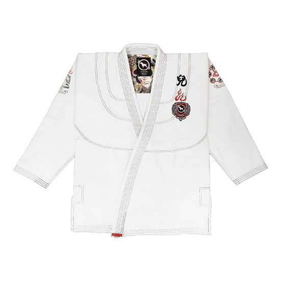 ブルテリア bjk-000 BULL TERRIER 柔術衣 Jiraiya2.0 白 | BULL